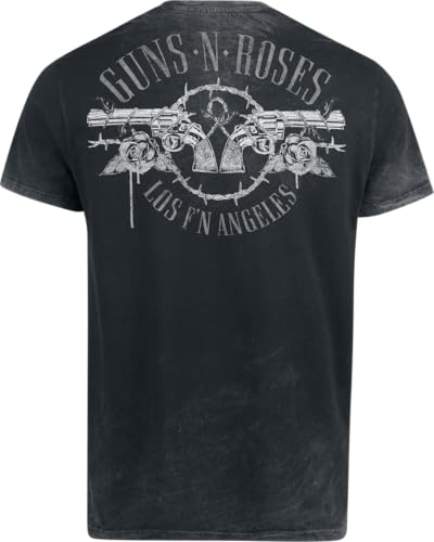 Guns N' Roses T-Shirt - Top Hat - S bis 4XL - für Männer - Größe S - grau  - EMP exklusives Merchandise!