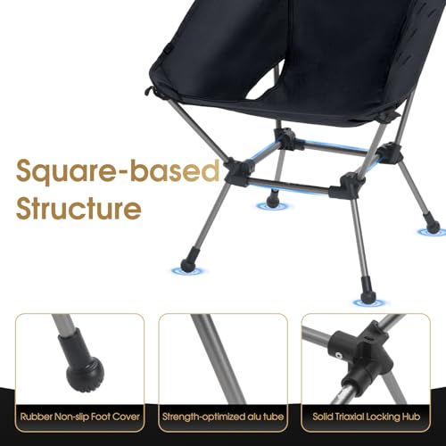 MOON LENCE Portable Camping Chair Plus CH21P Oversized Chair の商品画像 9