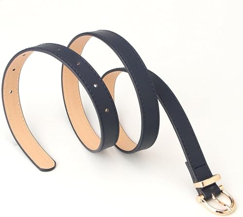 Belts for women, Waist Belt Women's Waist Belts Adjustable Leather Belts Versatile Suit Pants with A Slim Waistband Suit Dress(Green)4