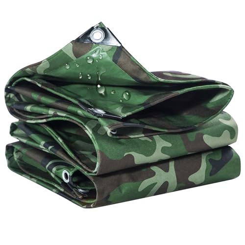Lona impermeable de camuflaje con ojales metálicos para exterior 2