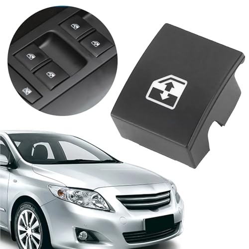 Cache-bouton de vitre de rechange noir robuste pour restaurer les commandes Opel H - 7