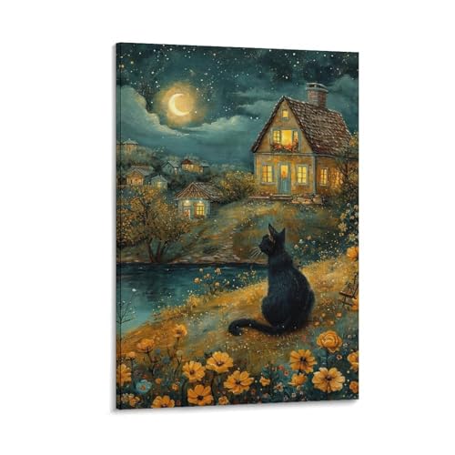 G ̐ L̊G |X^[ (5) pl ǃA[g _ rO xbh[ 08x12inch(20x30cm)