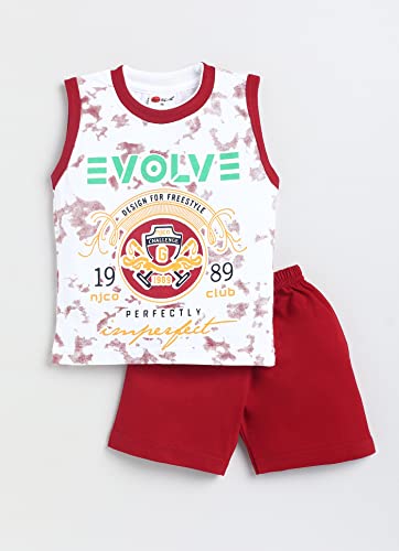 Image of Mars Infiniti Multicolor Half T Shirt and shorts combo set