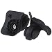BQLZR 9.1cmx10.7x4.9cm negro pl¨¢stico DIY Izquierda y derecha de equipaje de ruedas...