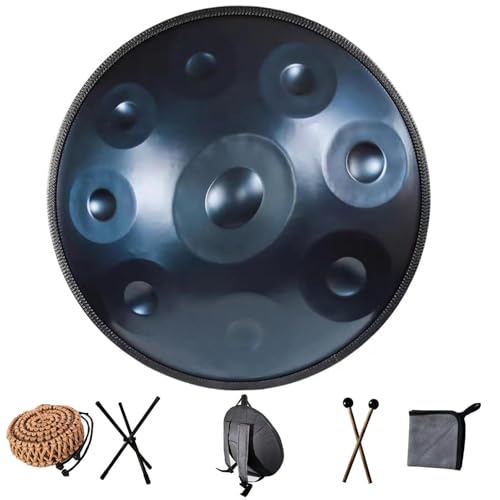 Handpan Drum 22 Inch D Minor 9-Note Azul miniatura 1