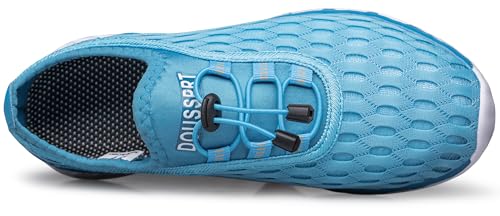 Image of DOUSSPRT Women's Water Shoes Quick Dry for Beach Swim Pool Fishing | Adult Breathable Summer Walk Aqua Sandals for River Athletic Boating Kayaking Diving Sport
