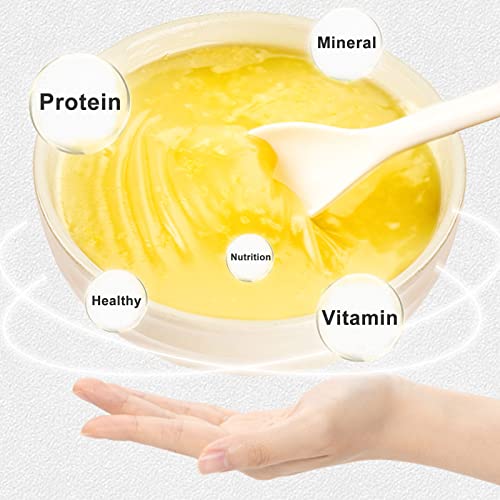 Hulled Millet, 17.6Oz Millet Grain Whole Grain Seeds Chinese Millet Coarse Food Grain Cereal Millet Flour #TOP1