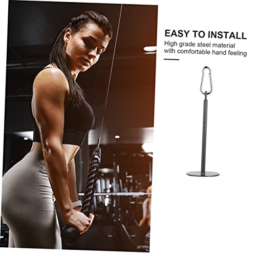 1pc Barbell Weight Bar Gym Weight Stand Weight Storage Rack Wrist and Forearm Blaster Barbell Holder Barbell Slice Bar Fitness Equipment Accessories Cable Barbell Plate Arm Muscles - Afbeelding 6