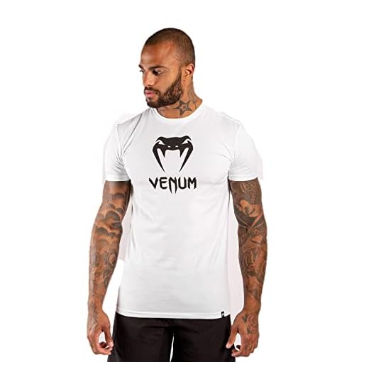 Venum Herren Classic T-Shirt, Weiß, M