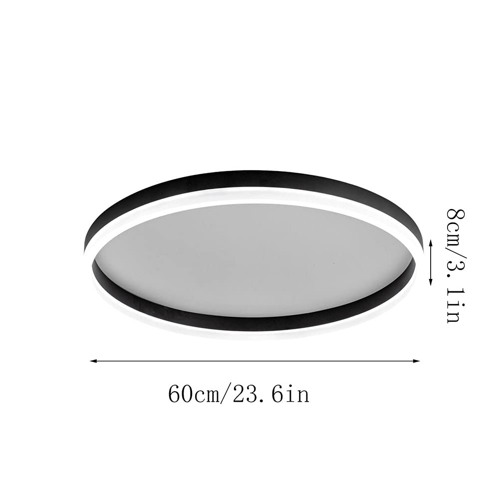 Lámpara de techo ajustable de montaje empotrado LED redonda minimalista moderna 3000-6000K Lámpara de techo ajustable Ultrafina de 3,1 pulgadas Iluminación de techo instalada en la sala de alm
