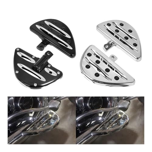 Marchepied moto arrière en aluminium usiné pour Electra Glide - 2