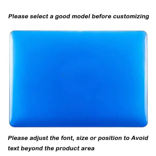 Image of TechTrendz Case Compatible for MacBook Air 13.6 inch M4 A3240 M3 A3113 M2 A2681 with Touch ID,2025 2024 2022 Release,M2 M3 M4 Air 13'' Laptop Protective Plastic Hard Shell Cover - Blue