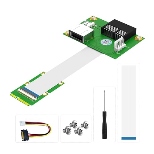 Adaptador pequeño PCIE a PCIEx1 de 64 Gbps para una transmisión rápida y estable y bajas interferencias horizontal/vertical