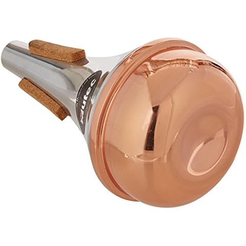 Mutec MHT108 Straight Mute for Trumpet - Copper Bottom Cover