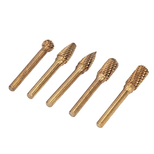 Set de 5 fresas de carburo de tungsteno miniatura 3