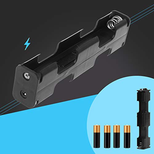 KLOVA Portabatteria 4 x AA Custodia Posteriore