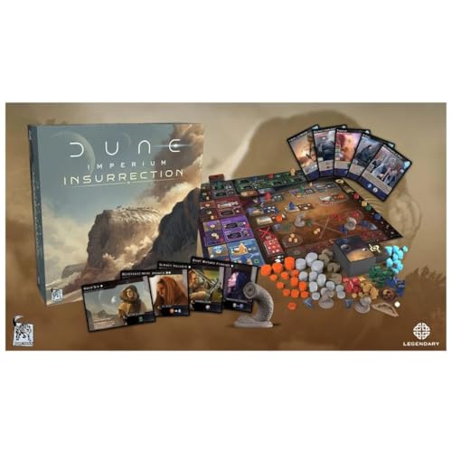 Lucky Duck Games | DUNE IMPERIUM INSURRECTION | Jeu de Société Expert pour Adultes dès | Suite StandAlone Dune Imperium | 2 à 4 ou 6 Joueurs | 60 à 180 min | Deck Building | En Français - vue 2