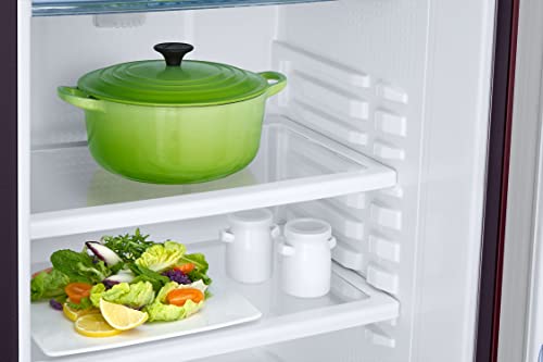 Image of Samsung 183 L, 3 Star, Digital Inverter, Direct-Cool Single Door Refrigerator (RR20C1723VF /HL, Red, Tropical Purple)