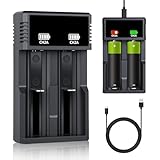 Technologie de protection intelligente : Grâce à ses systèmes intégrés, le chargeur 18650 offre une détection automatique de la tension ainsi qu’une protection contre la surchauffe, la surcharge, les courts-circuits et l’inversion de polarité.