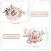AEDOVE 2 Pcs Pink Rose Wrist Corsage and Boutonniere Set, Rose Corsage Hand for Women, Boutonniere for Men Wedding Artificial Flowers Accessories Prom Decor, Wedding Party Accessories (Pink)