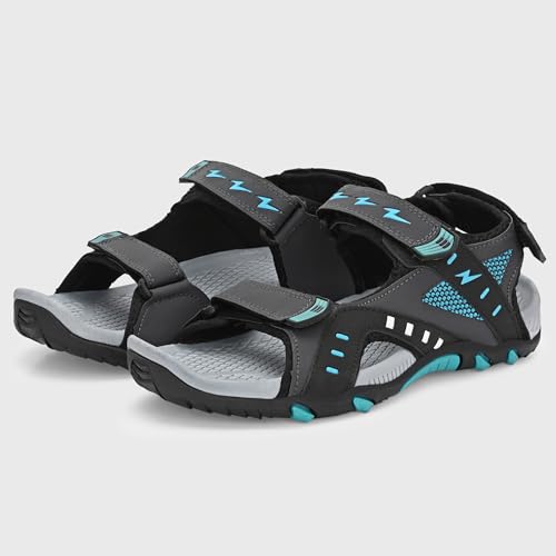 Image of Centrino Men's Phylon Sandals | Lightweight Sports Sandals with Adjustable Straps | Cushioned Comfort Outdoor & Casual Wear | Durable Grip Sole Walking Sandals (9353)
