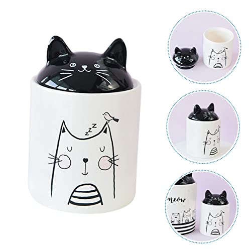 Pote Hermético De Cerâmica Recipiente Para Doces Recipientes Para Biscoitos Recipientes De Cerâmica