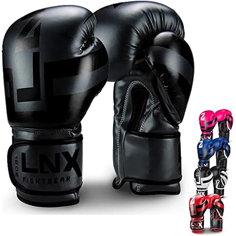 LNX Boxhandschuhe Performance Pro ultimatte Black 12oz Cover