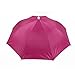 Outdoor Sports Fishing Umbrella Hat Headwear Light Purple