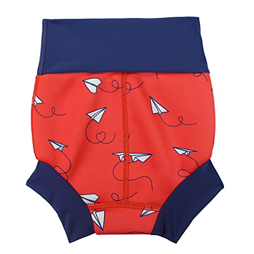 Splash About Happy Nappy Paper Planes Red, 2-3 Years #TOP1
