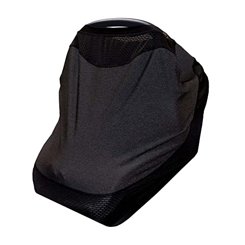 Image of Boppy 4 and More Multi-use Cover, Charcoal, Quick-Dry UPF 50+ Knit and Breathable Mesh, Versatile for Car Seat Canopy, Nursing Cover, Infant Strollers, Shopping Carts, Highchairs and More