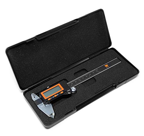 Wen 10764 Electronic 6.1 Inch Stainless Steel Water-Resistant Digital Caliper thumb #2