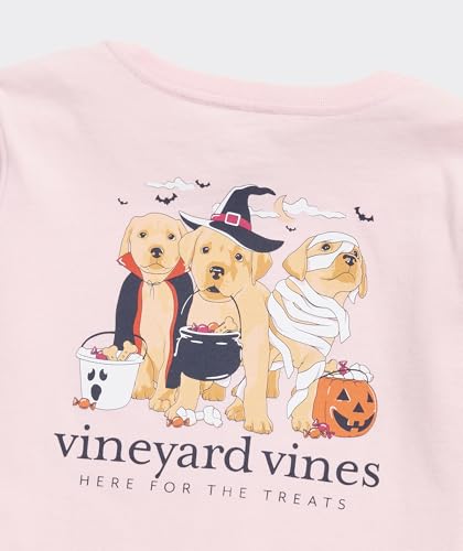 vineyard vines Girls' Here for The Treats Long-Sleeve Pocket Tee3