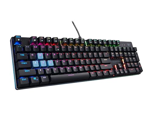 Teclado de videojuegos Acer para PC de escritorio y configuración de Setup Gamer moderno