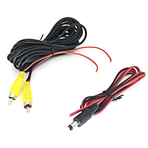 Caméra recul voiture AHD 720P étanche grand angle avec câble 6M RCA et moniteur