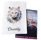 protège carnet de santé personnalisé pour animaux