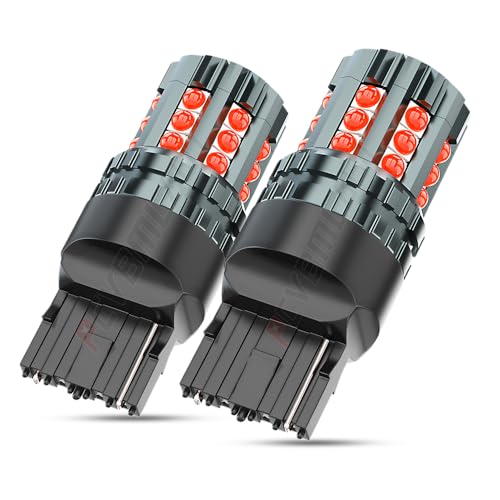 PCVBMLAUT Compatible with Honda Accord 2008 2009 2010 2011 2012 2013 2014 2015 2016 2017 Led Brake Tail Light Bulbs, Red Light Led Halogen Replacement Bulb, 2 Bulbs