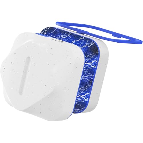 Nettoyant pour vitres d'aquarium double face avec distributeur de nourriture pour bassin