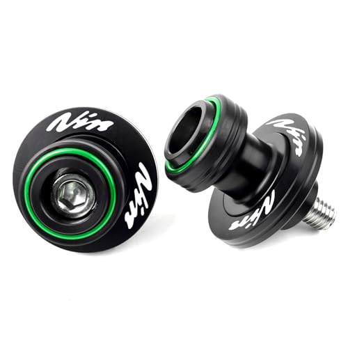 Image of Compatible with Ninja 650 2026 Ninja 500 SE Ninja 400 NINJA 1100SX 1000 SX 2017-2025 2026 ZX6R ZX10R ZX-4RR CNC Motorcycle Swingarm Spool Sliders Stand Screw