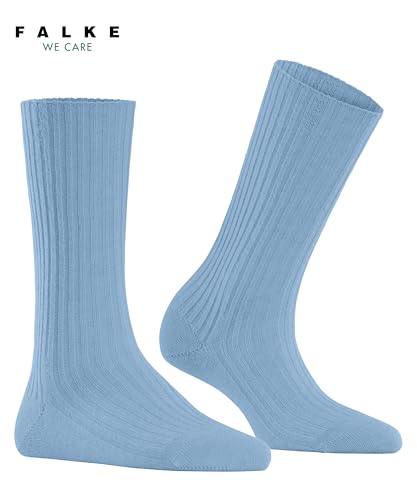 Image of FALKE Women's Cosy Wool Boot Socks, Warming, Merino Cashmere, Crew Length, Light Stockings, Trendy Clothing, 1 Pair