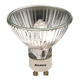 Bulbrite 75MR20/GU10F 75-Watt 120-Volt Halogen MR20 Lensed GU10 Base, Flood - 2 Pack