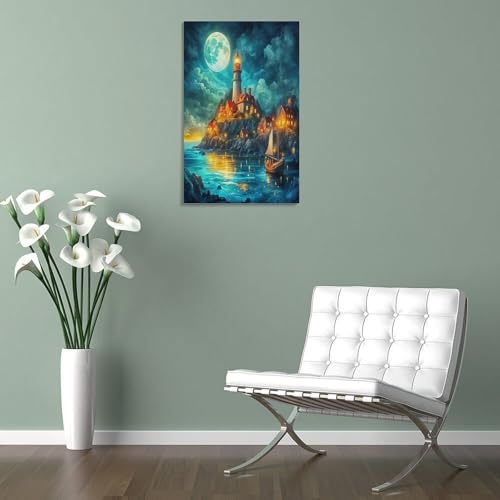 Image sur toile tableau impression décoration murale grand format salon 40x60 - 5