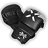 FightX MMA Gloves for Men & Women - Premium Quality Sparring Gloves with Open Palms - Perfect UFC Gloves for Martial Arts, Muay Thai, Punching & Kickboxing Gloves - Multipurpose MMA Sparring Gloves
