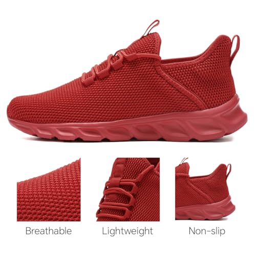 Womens Running Shoes Walking Tennis Sneakers Casual Slip on Athletic Sports Gym Trainers Breathable Lightweight Comfortable Fashion2