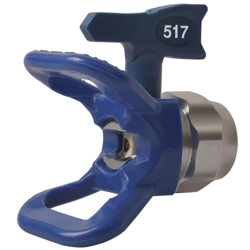 GDHXW 517 Airless Spray Tip Guard Combo Blue for Airless Paint Spray Guns
