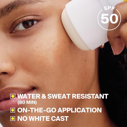 Supergoop! PLAY Everyday Sunscreen Stick SPF 50 - Lightweight, Non-Greasy Formula - Natural Finish - Fragrance Free - Water & Sweat Resistant - All Skin Types - 1.4 fl oz - Image 5