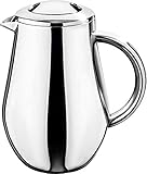 Wilmax WL-551008/1C Double Walled Coffee Maker, Stainless Steel, Capacity 1000 ml