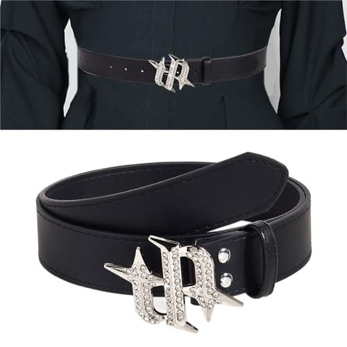 Waist Belt, Blingbling Waist Belt Studded Heavy Duty Jeweled Belt Punk Waist Chain Jeweled Rhinestones2