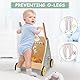 Baby Lauflernwagen Holz, Lauflernhilfe zum Holz, Montessori Spielzeug Multifunktion, Holzspielzeug Kleinkinder, Baby Walker Spielzeug für Kinder, Geschenk für Jungen und Mädchen (Klassischer)