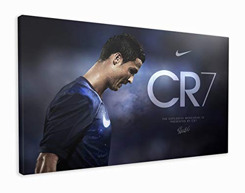 M2M Prints Impression sur toile Cristiano Ronaldo (101,6 x 61 cm) Cover