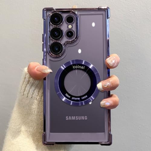 DDBE Samsung Galaxy Note 10Plus �p�P�[�X MagSafe�Ή� �g�уJ�o�[ ���� �N���A SC-01M SCV45 �ϏՌ� �Ռ��z�� �ČRMIL�K�i �M�����N�V�[ Note 10Plus �X�}�z�P�[�X �}�O�l�b�g���� ���ς���